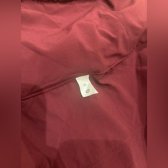 Lululemon women’s Reversible Fleece Jacket size 10 - Picture 4 of 5